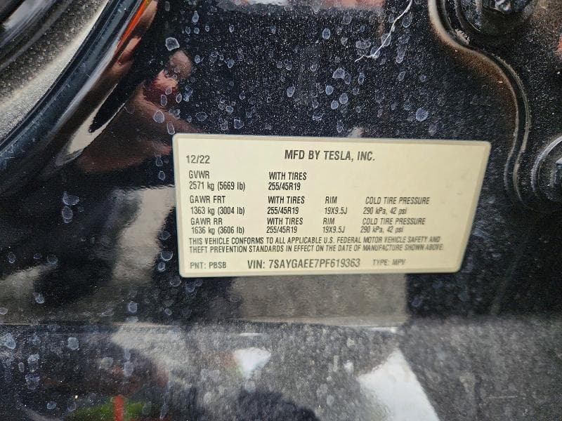 2023 TESLA MODEL Y 14