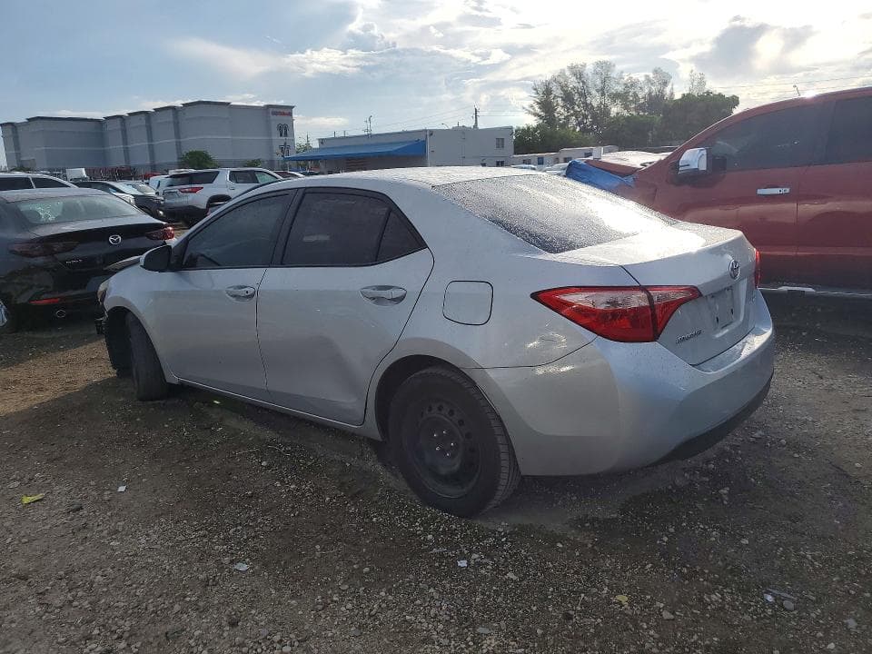 2018 TOYOTA COROLLA LE 2