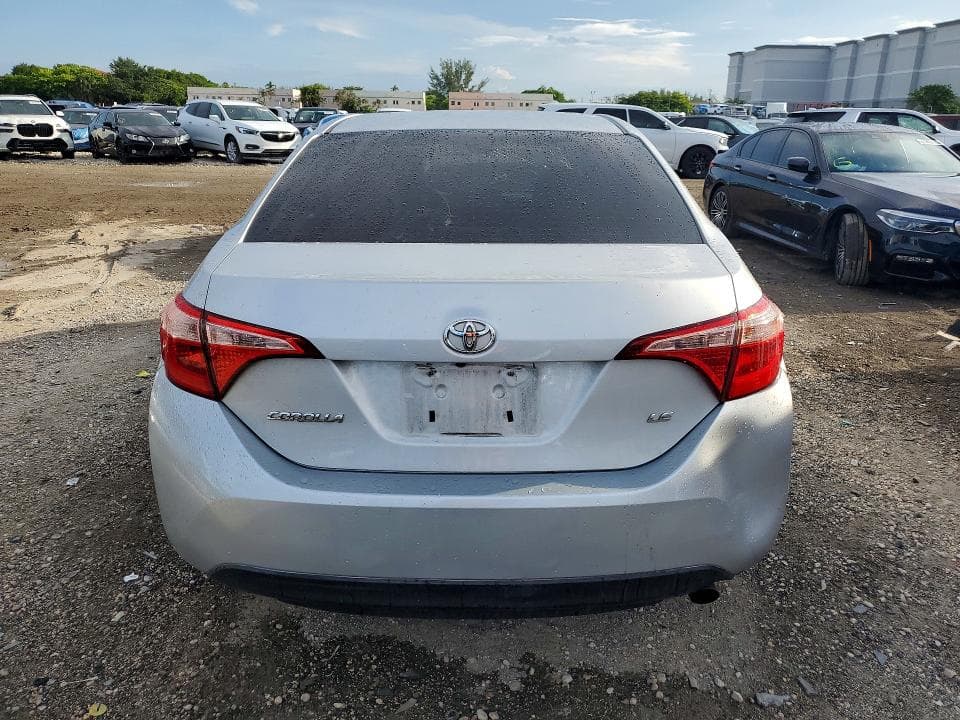 2018 TOYOTA COROLLA LE 6