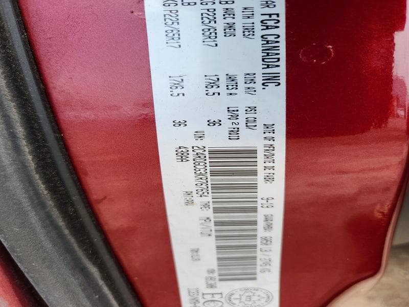 2019 DODGE GRAND CARAVAN SXT 14