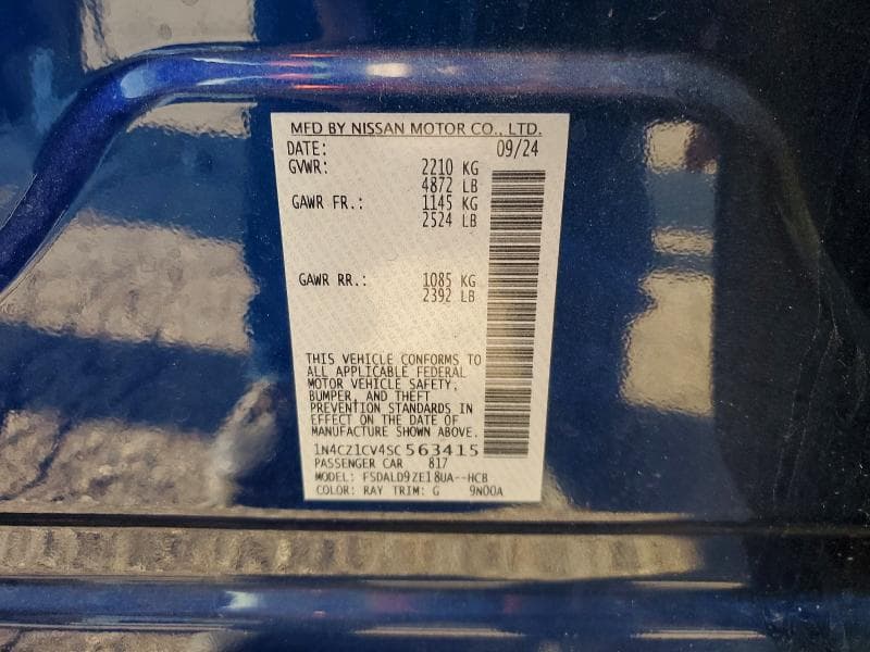 2025 NISSAN LEAF SV PLUS 12