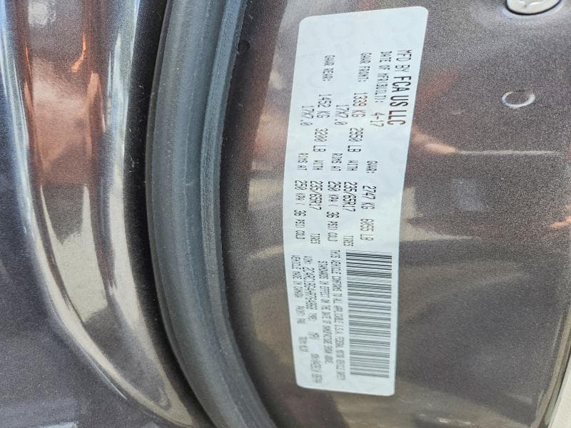 2017 CHRYSLER PACIFICA TOURING L 13