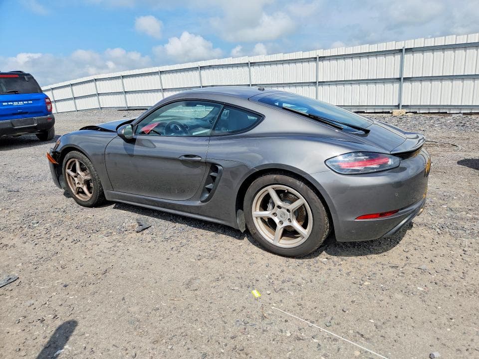 2017 PORSCHE CAYMAN 2