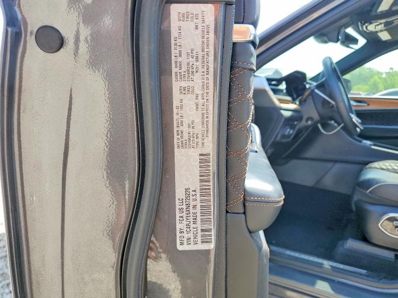 2022 JEEP GRAND CHEROKEE SUMMIT 4XE 12