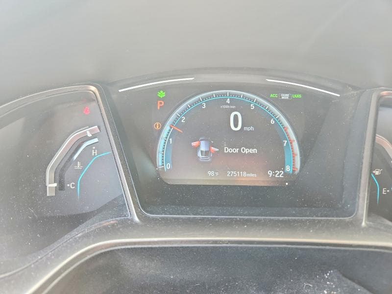 2019 HONDA CIVIC EX 9