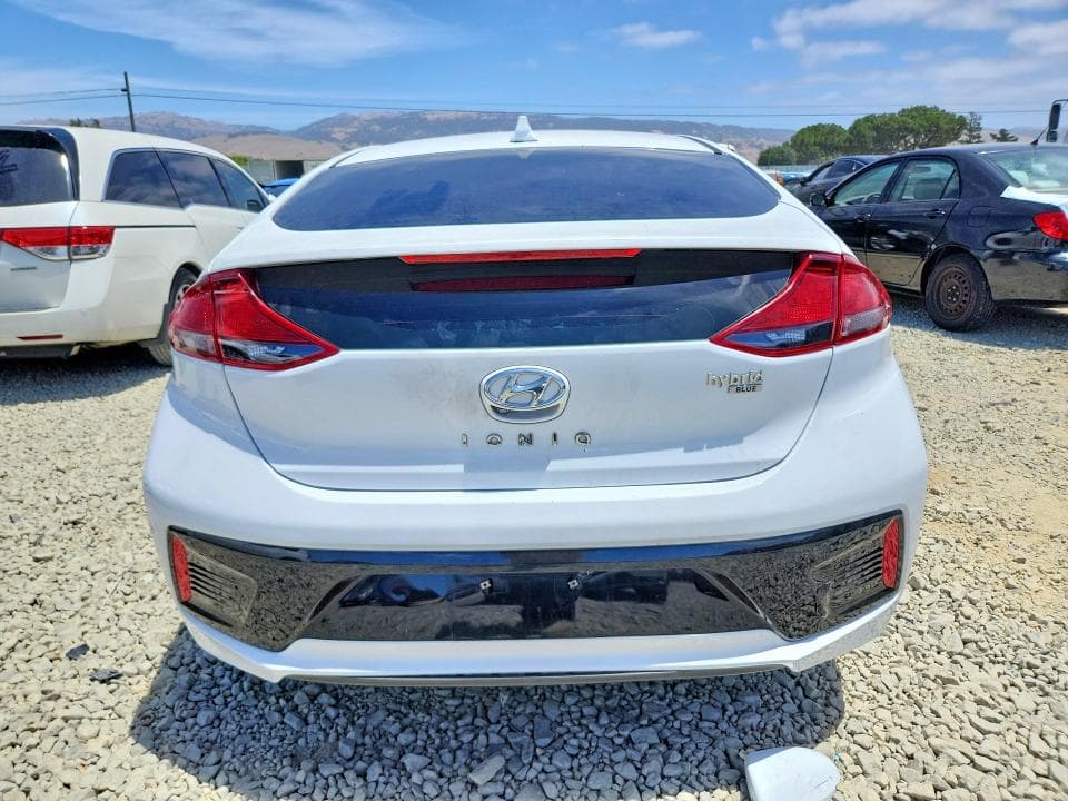 2019 HYUNDAI IONIQ BLUE BLUE 6