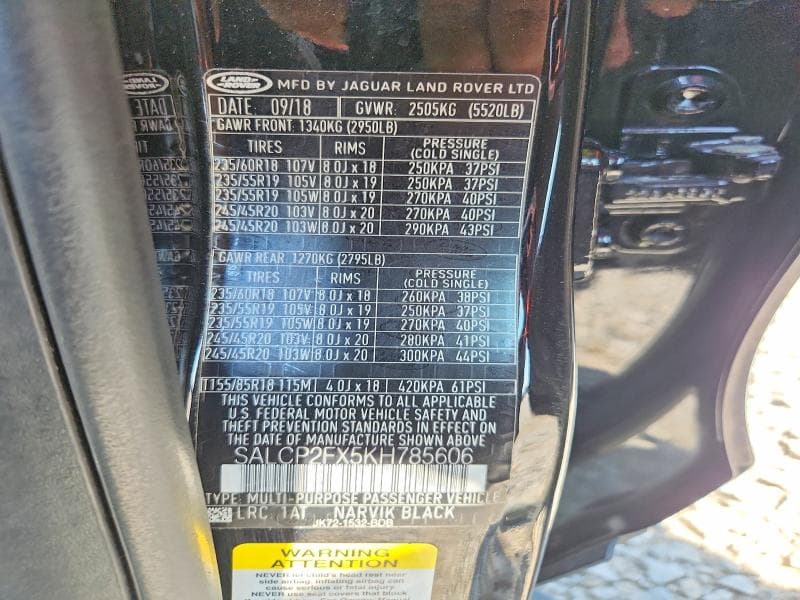 2019 LAND ROVER DISCOVERY SPORT SE SE 13