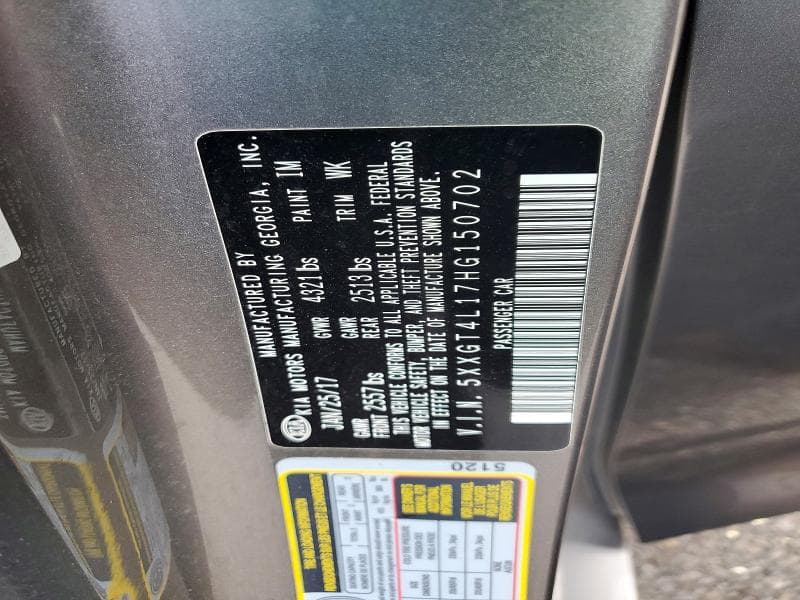 2017 KIA OPTIMA LX 12