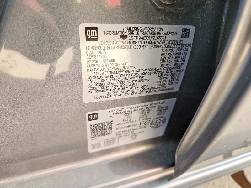 2022 GMC SIERRA LIMITED K1500 K1500 13