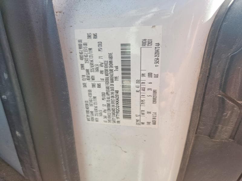 2019 FORD TRANSIT T-250 13