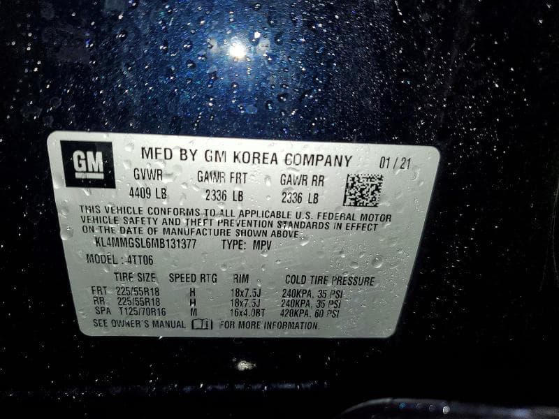 2021 BUICK ENCORE GX ESSENCE ESSENCE 13
