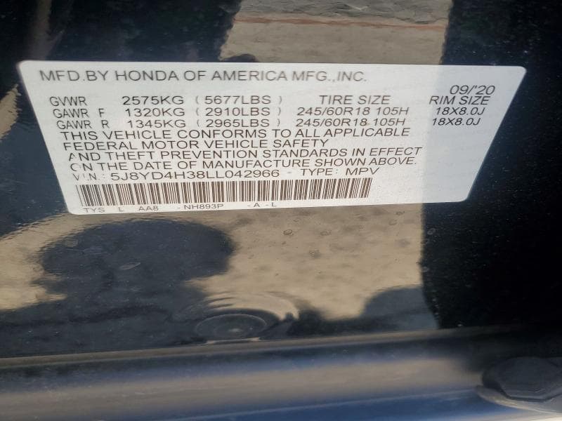 2020 ACURA MDX 13