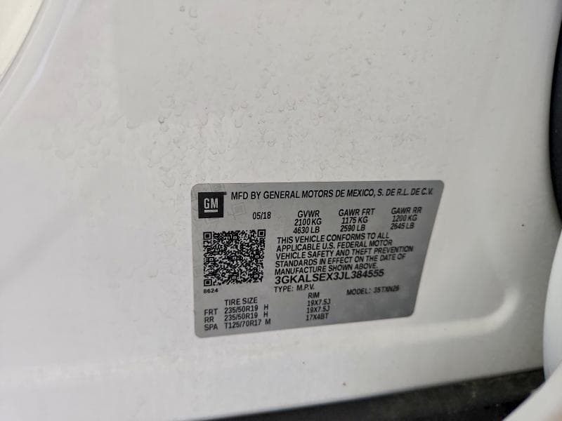 2018 GMC TERRAIN DENALI 13