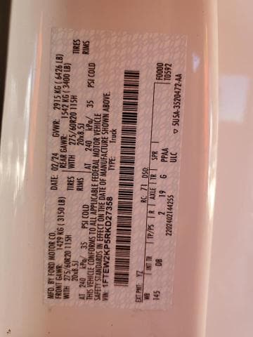 2024 FORD F150 STX 13