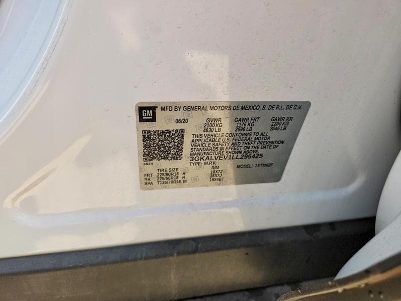 2020 GMC TERRAIN SLT 12