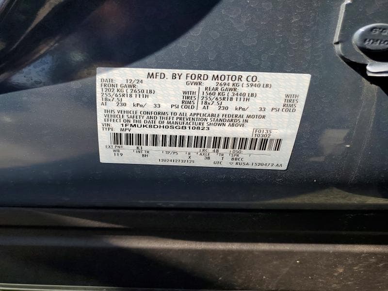 2025 FORD EXPLORER ACTIVE 14