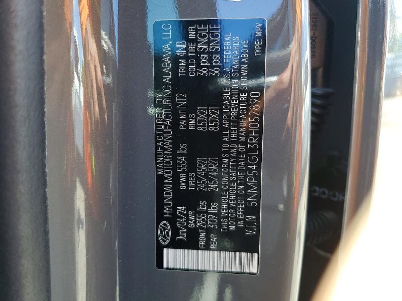 2024 HYUNDAI SANTA FE CALLIGRAPHY 13