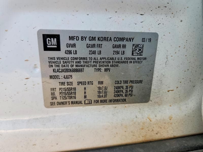 2019 BUICK ENCORE PREFERRED 13