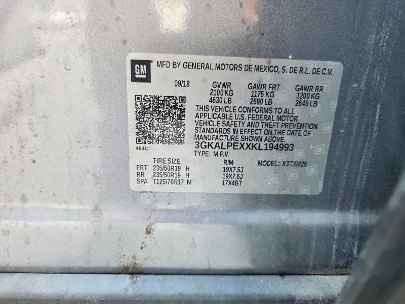 2019 GMC TERRAIN SLT 14