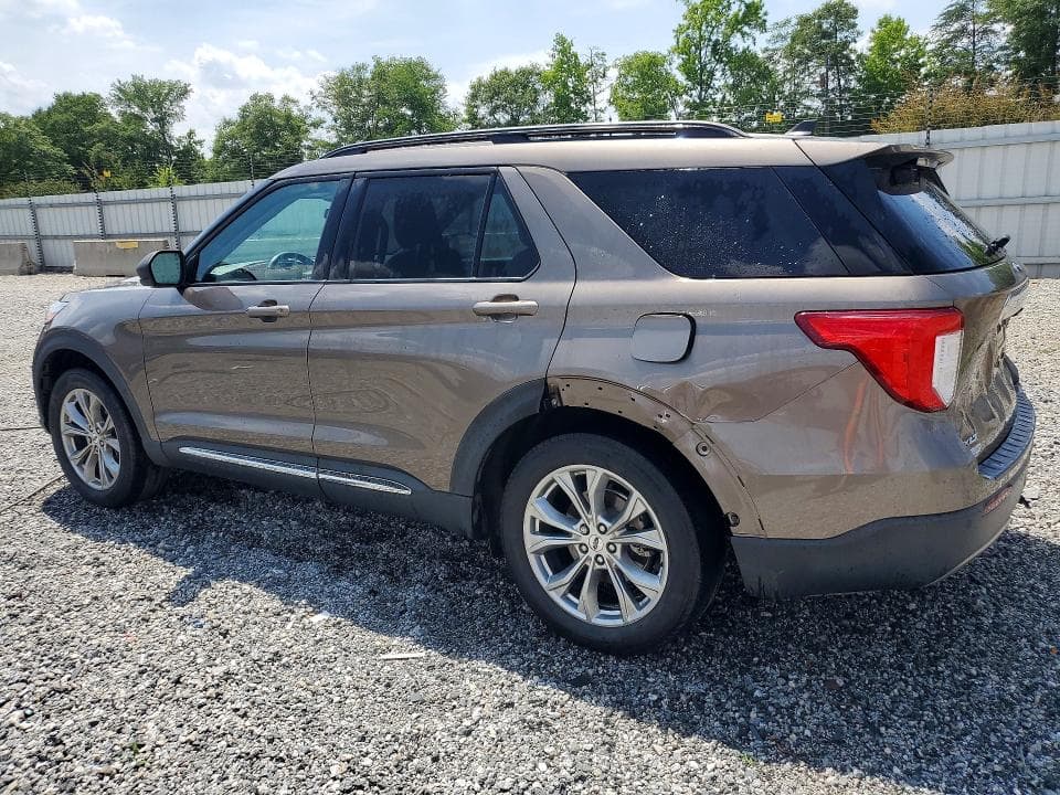2021 FORD EXPLORER XLT 2