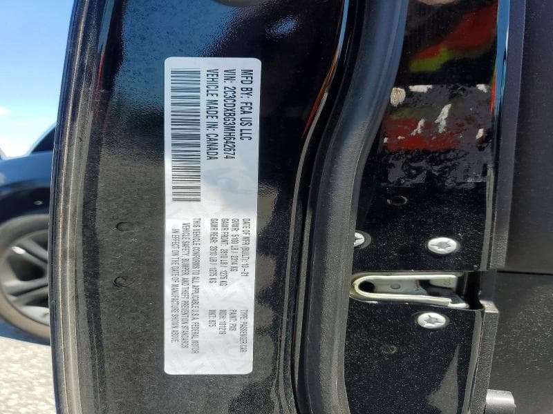 2021 DODGE CHARGER SXT 12