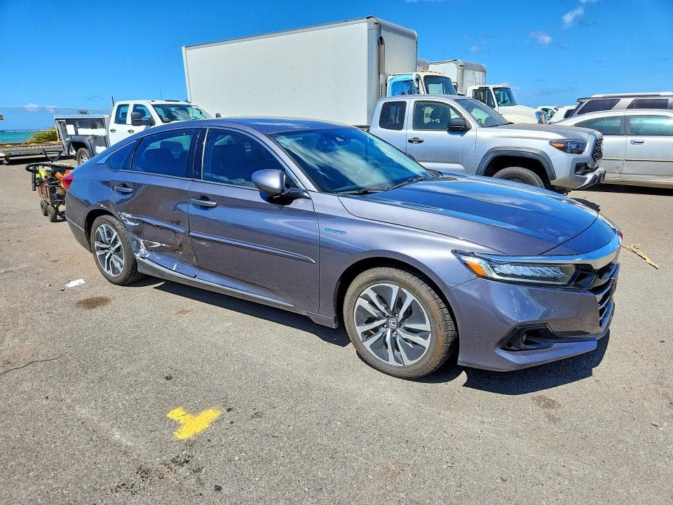 2021 HONDA ACCORD HYBRID EX 4