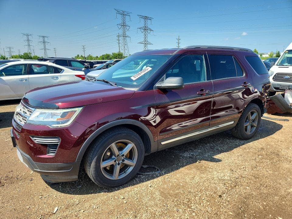 2018 FORD EXPLORER XLT 1