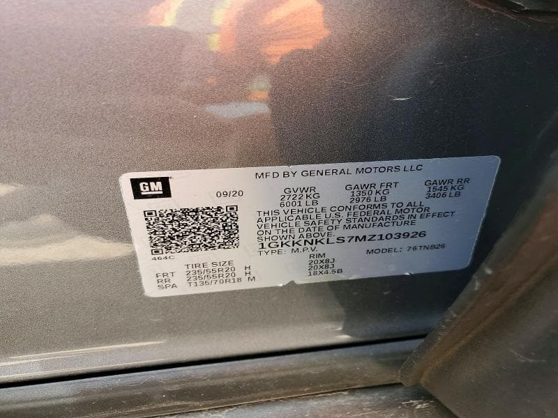 2021 GMC ACADIA SLE 13