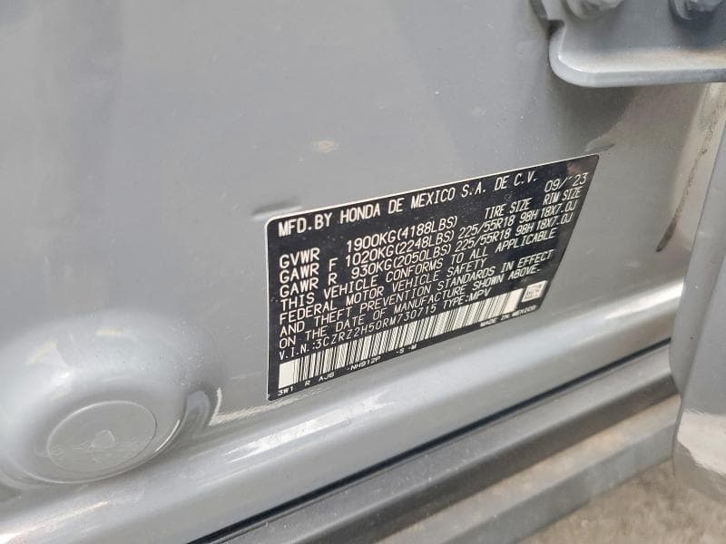 2024 HONDA HR-V SPORT SPORT 12