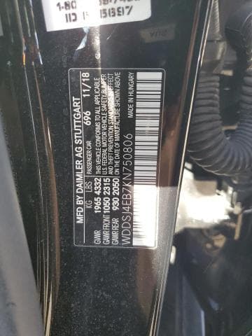 2019 MERCEDES-BENZ CLA 250 12