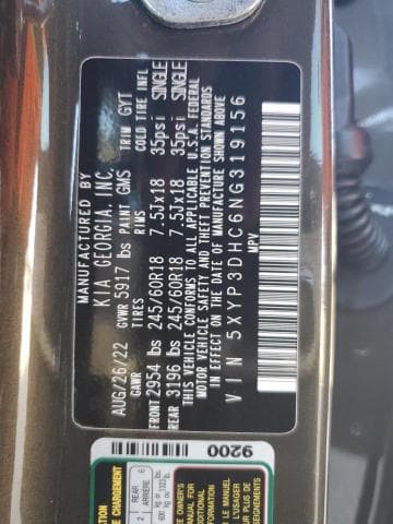 2022 KIA TELLURIDE EX 13