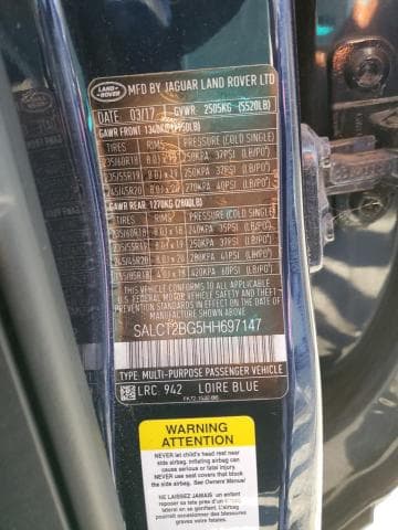 2017 LAND ROVER DISCOVERY SPORT HSE LUXURY 13