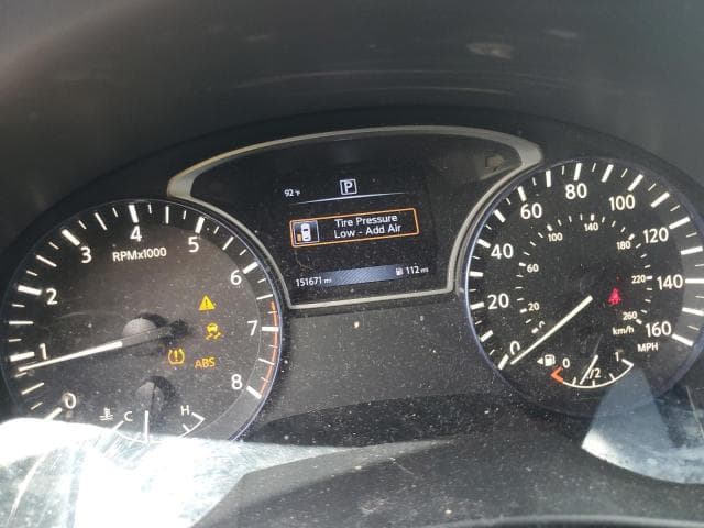 2017 NISSAN ALTIMA 2.5 2.5 9