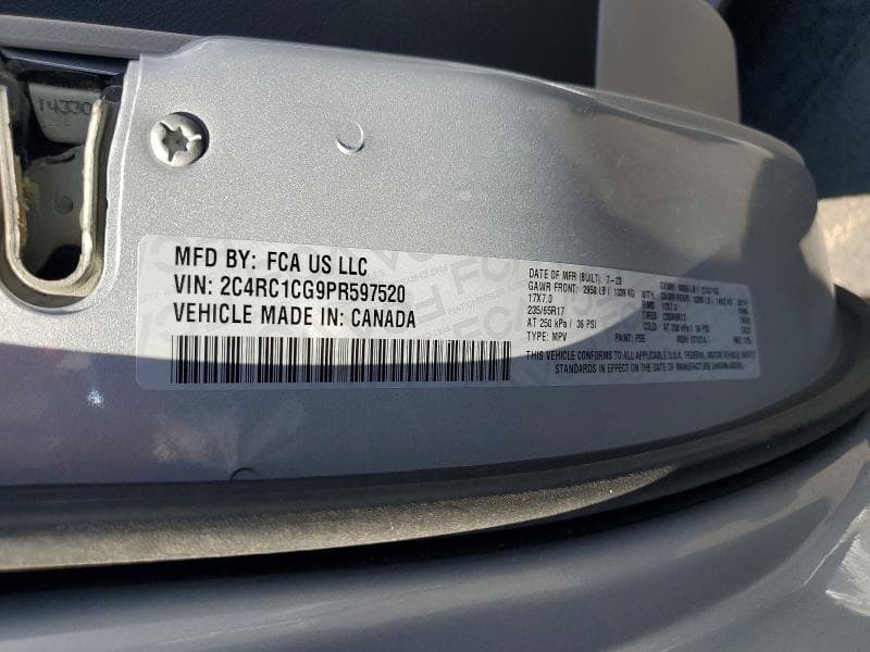 2023 CHRYSLER VOYAGER LX LX 15