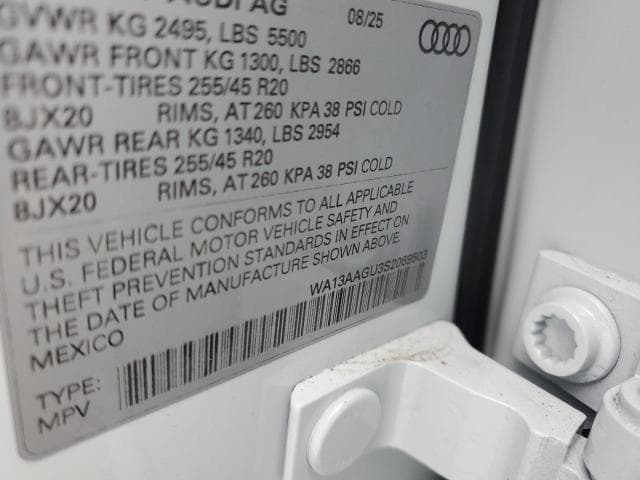 2025 AUDI Q5 PRESTIGE PRESTIGE 15