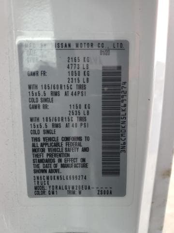2020 NISSAN NV200 DELIVERY VAN 13