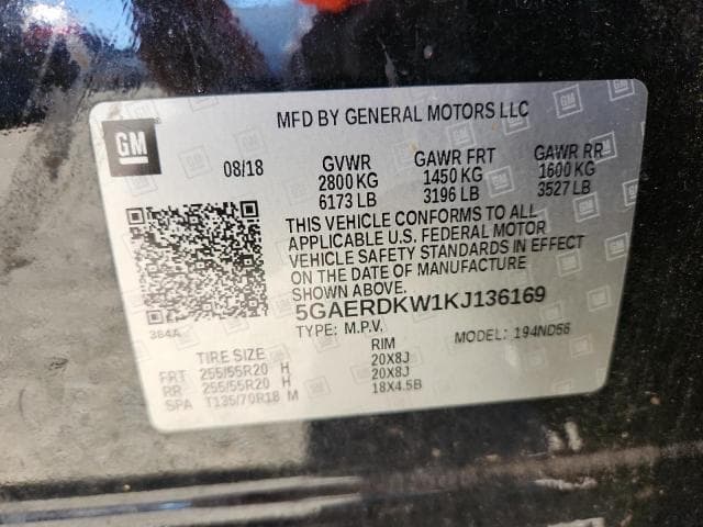 2019 BUICK ENCLAVE AVENIR AVENIR 14