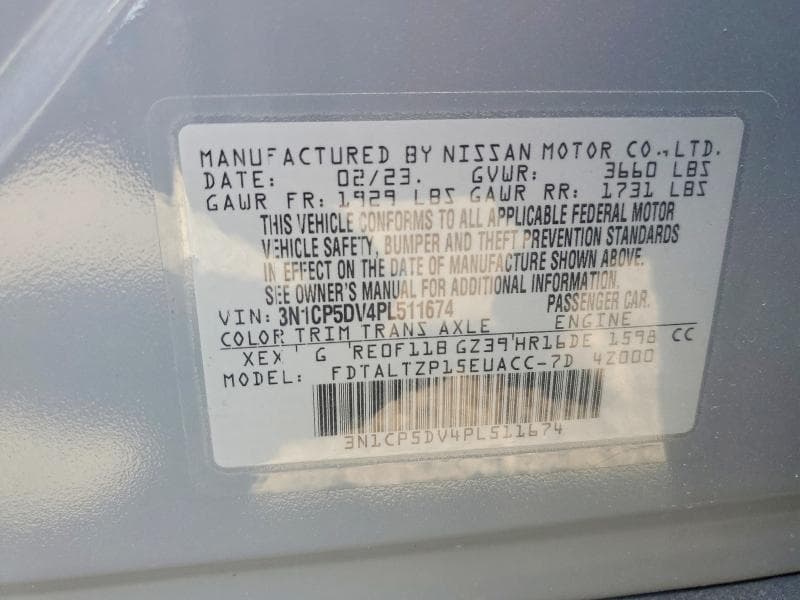 2023 NISSAN KICKS SR 14