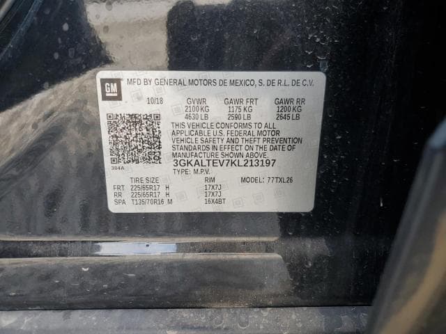 2019 GMC TERRAIN SLE SLE 14