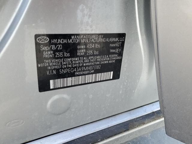 2021 HYUNDAI SONATA SE 13