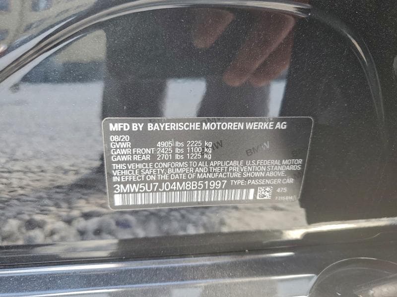 2021 BMW M340I 12