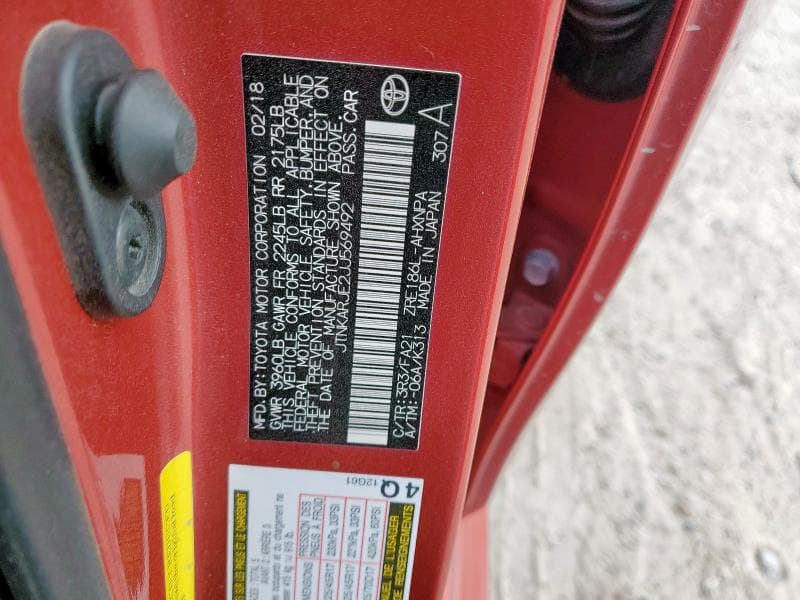 2018 TOYOTA COROLLA IM 13