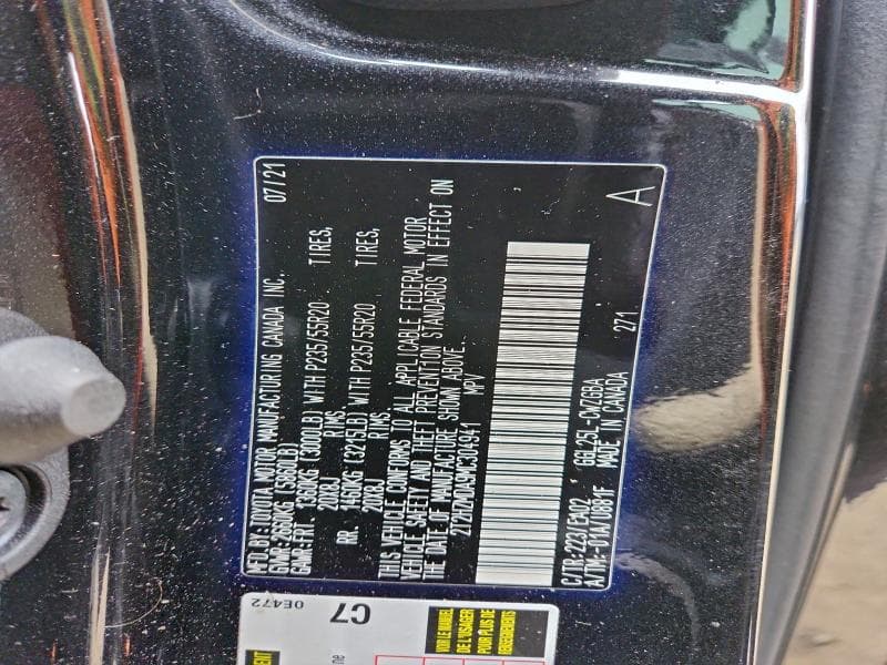 2021 LEXUS RX 350 13