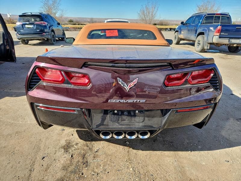 2017 CHEVROLET CORVETTE STINGRAY Z51 2LT 6