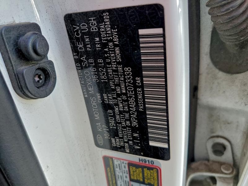 2018 KIA RIO LX 12