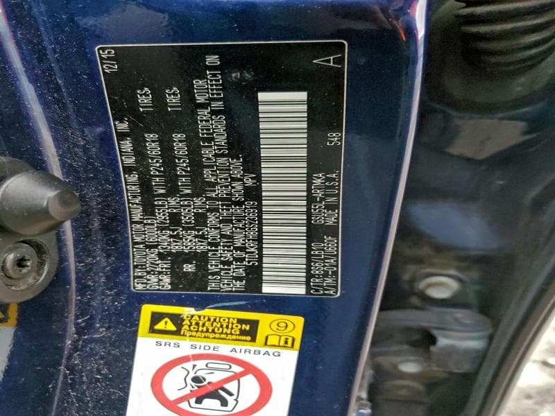 2016 TOYOTA HIGHLANDER XLE XLE 13