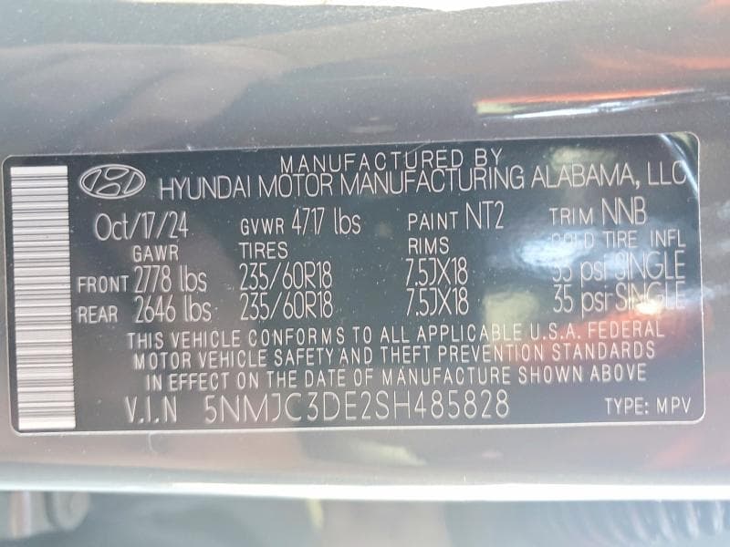 2025 HYUNDAI TUCSON SEL 13