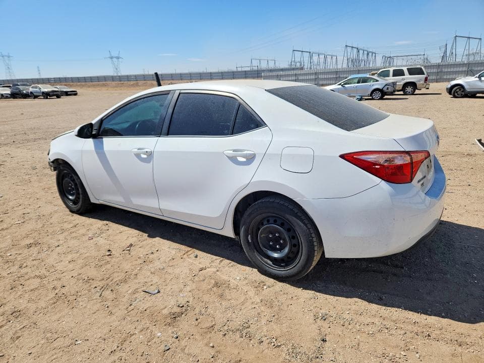 2019 TOYOTA COROLLA LE 2