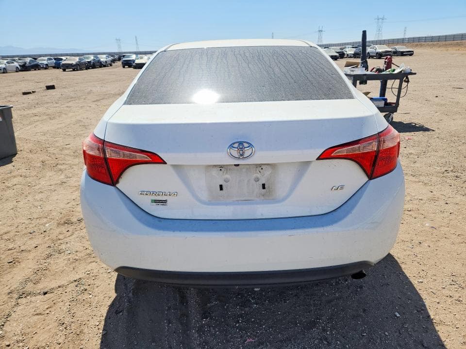 2019 TOYOTA COROLLA LE 6