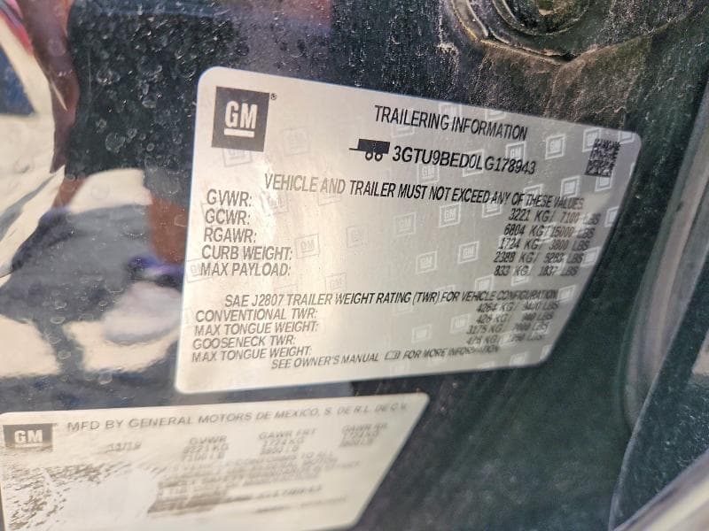 2020 GMC SIERRA K1500 SLE 12